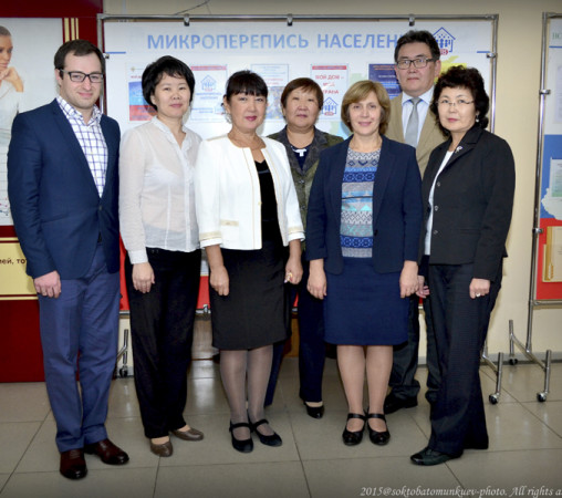 Пресс-конференция, посвященная началу проведения Микропереписи 2015 года, где приняли участие специалисты Росстата Г.А.Лабутина и Р.Ф.Мирзоев (фото №4).